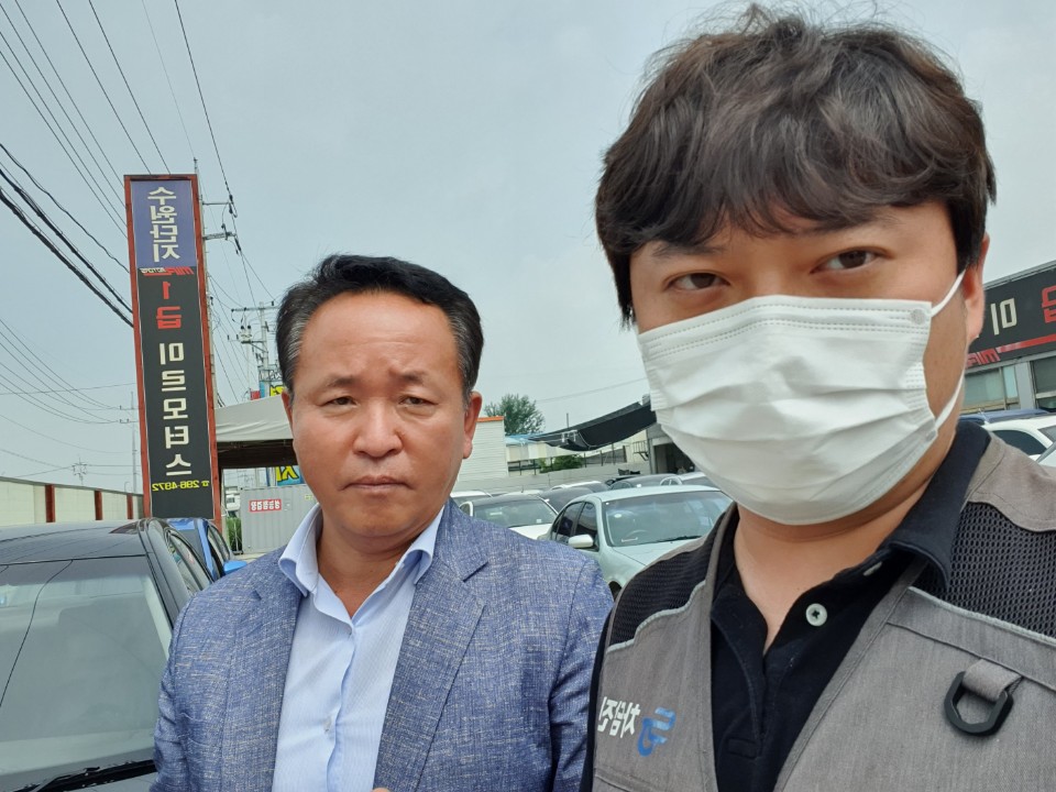 인천중고차 차품딜 고객님의 장거리를 함께할 수 있는 그랜저TG LPG 중고 후기