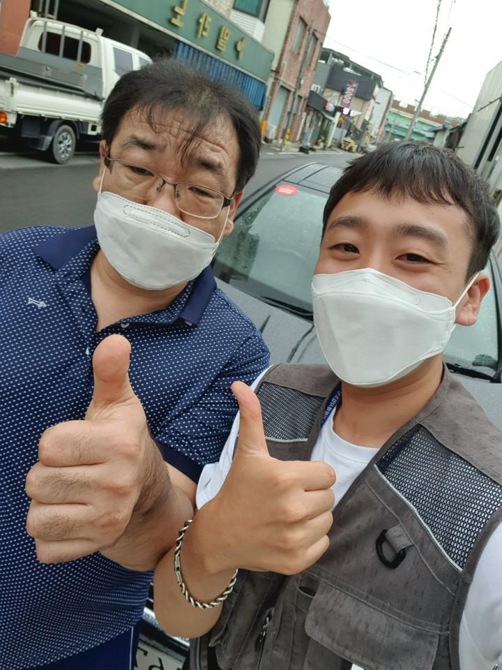 김천중고차 고객님의 탁송 거래로 르노삼성 SM5 중고 만나본 차품딜 후기!