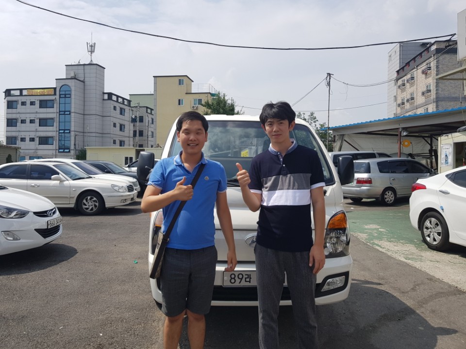 서울에서 방문해 주신 포터2 판매 후기입니다.